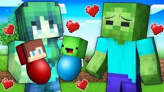 JJ and Mikey Joined The Zombie Family - Maizen Minecraft Animation