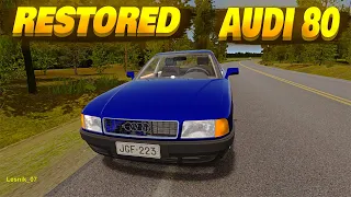 RESTORED AUDI 80 AND GOT ​​IN AN ACCIDENT  I My Summer Car