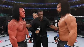 Hellboy vs. Hercules (EA Sports UFC 3) - CPU vs. CPU - Crazy UFC 👊🤪