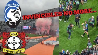 I WATCHED THE INVINCIBLES LOSE!!! - Atalanta vs Bayer Leverkusen Matchday Vlog!