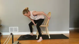 Magic circle, seated hip work