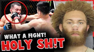 Reactions to The Korean Zombie vs Dan Ige! UFC Fighter Luis Pena ARRESTED! UFC Vegas 29