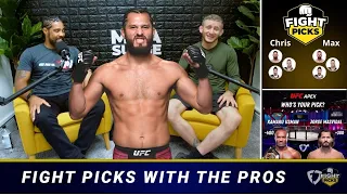 Fight Picks with the PROS | Usman vs Masvidal | Featuring Max Griffin