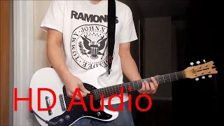 Ramones – I Wanna Be Well - LIVE (Guitar Cover REMAKE), Barre Chords, Downstroking, Johnny Ramone