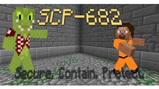 SCP-682 Containment Breach Minecraft