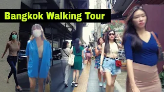 Bangkok Walking Tour | Sukhumvit soi 20 to Ekamai Bus Station | Thailand Travel