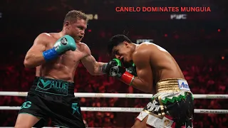 CANELO ALVAREZ DOMINATES YOUNG JAMIE MUNGUIA TO REMAIN UNDISPUTED!