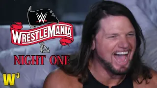 WWE Wrestlemania 36 Night One Review | Wrestling With Wregret