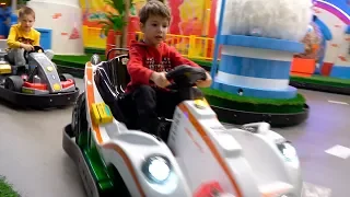 Kids Ride on Cars with Fast Power Wheels for Children / Toddlers Playing Indoor Playground