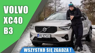 Volvo XC40 B3 2.0 163 KM FWD Ultra 2024. I wszystko się zgadza !