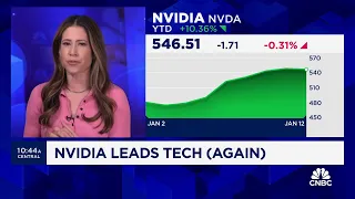 Nvidia is still the leader of the tech sector