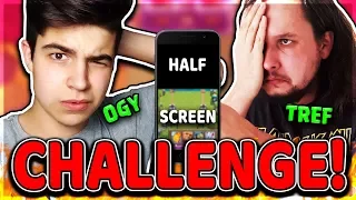 📲 HALF SCREEN CHALLENGE 2.0| CLASH ROYALE CZ/SK | OGY & TREF