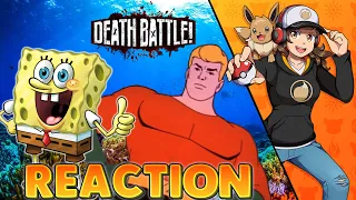 Death Battle Season 9 Ep. 13: Spongebob vs Aquaman Reaction