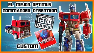 Optimus Prime (Commander Cybertron) de Baiwei CUSTOM. Raro pero Hermoso.