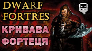 КРИВАВА ФОРТЕЦЯ ДВАРФІВ DWARF FORTRESS ІСТОРІЇ