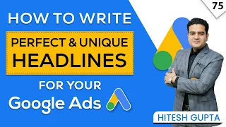 How to write Headlines for Google Ads | Google Ads Course by Marketing Fundas | #googleadscourse
