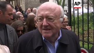 Funeral of French Oscar-winning composer Legrand