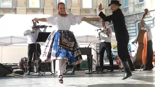 The beautiful Hungarian dance