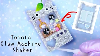 DIY My Neighbor Totoro Claw Machine Liquid Shaker | Resin and Shrink Plastic