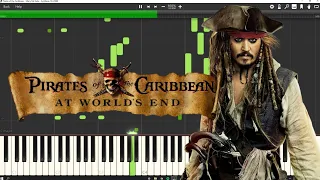 Marry Me - Pirates of the Caribbean (Hans Zimmer) | Piano Tutorial - Synthesia