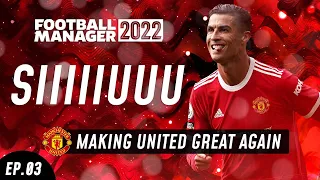 MANCHESTER UNITED FM22 BETA SAVE #03 | Football Manager 2022
