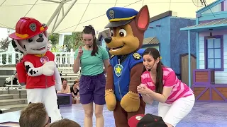 PAW Patrol Sea World Gold Coast Australia Oct 2022