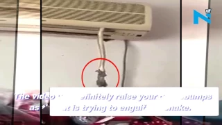 If you have AC in your room, this video will scare you