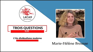 Sur l'Un-dividualisme moderne - Marie-Hélène Brousse