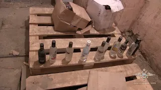 В Саратовской области полицейские изъяли крупную партию немаркированного алкоголя