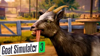 СТРИМЕР СТАЛ КОЗЛОМ | Олеша играет в Goat Simulator 3