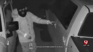 Surveillance Footage Captures Suspects In Deadly Shooting