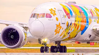 45 MINS of EXCELLENT CLOSE UP Plane Spotting | A380 B777 A350 B747 A330 B787 | Melbourne Airport