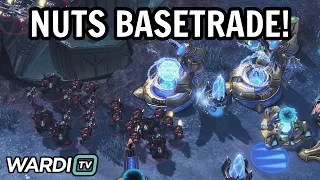 NUTS BASETRADE! - ByuN vs Creator (TvP) - WardiTV New Years Invitational [StarCraft 2]