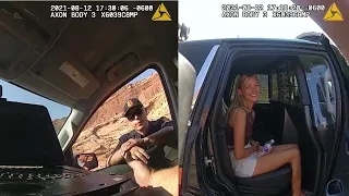 Raw  Second body cam angle on Moab police stop of Gabby Petito and Brian Laundrie