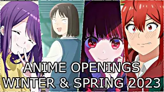 Top 30 Anime Openings Winter & Spring 2023