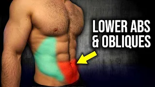 6min Home LOWER ABS and OBLIQUES Workout (GET RIPPED V-CUT ABS!!)