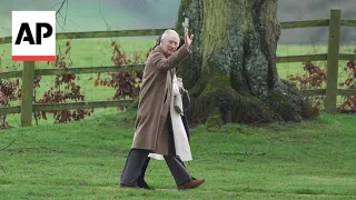 King Charles III attends church in first public outing since cancer diagnosis