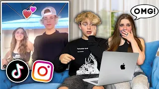 Reacting To PAVIN Moments With My EX-GIRLFRIEND | ft. Piper Rockelle