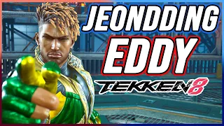 T8 🔥 JeonDDing (Eddy Gordo) First look! 🔥 Tekken 8 High Level Gameplay