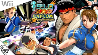 Tatsunoko vs. Capcom: Cross Generation of Heroes (JP) (Wii 2008) - Ryu / Chun-Li [Playthrough]