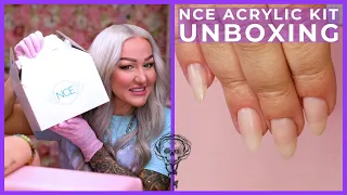 Nail Career Education Acrylic Unboxing | Andrea's Natural Overlay