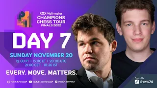 Champions Chess Tour Finals | Day 7 | Commentary by David, Jovanka & Kaja