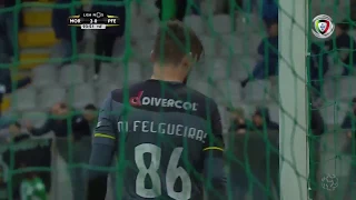 Moreirense (2)-0 Paços de Ferreira (Liga 25ªJ): Golo de Bilel Aouacheria