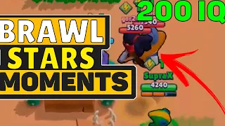 БРАВЛ СТАРС МОМЕНТЫ | BRAWL STARS MOMENTS | 200 IQ