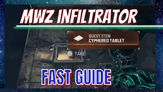 MWZ How to complete *INFILTRATOR* Act 1 Tier 4 Mission!!