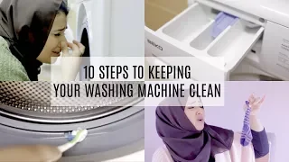 10 STEPS TO KEEPING YOUR WASHING MACHINE CLEAN - GET RID OF MOULD/MILDEW NATURALLY