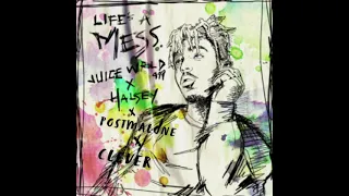 Juice WRLD - Life's a Mess III (with Clever, Post Malone & Halsey) (All verses complete version)