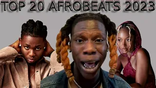 TOP 20 SONGS 2023 AFROBEATS (REMA,AYRA STAR,HOLIDAY,STABILITY,WIZKID,SEYI VIBEZ,GWAGWALADA)