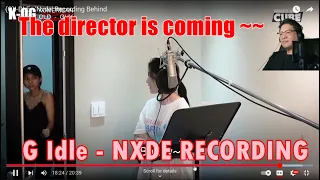 Komerican OG reacts to (G)I-DLE - 'Nxde' Recording Behind