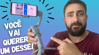 MELHOR GIMBAL PARA INICIANTES! ELE CUSTA MUITO BARATO, TEM 3 EIXOS, RECONHECIMENTO FACIAL. TOKQI M01